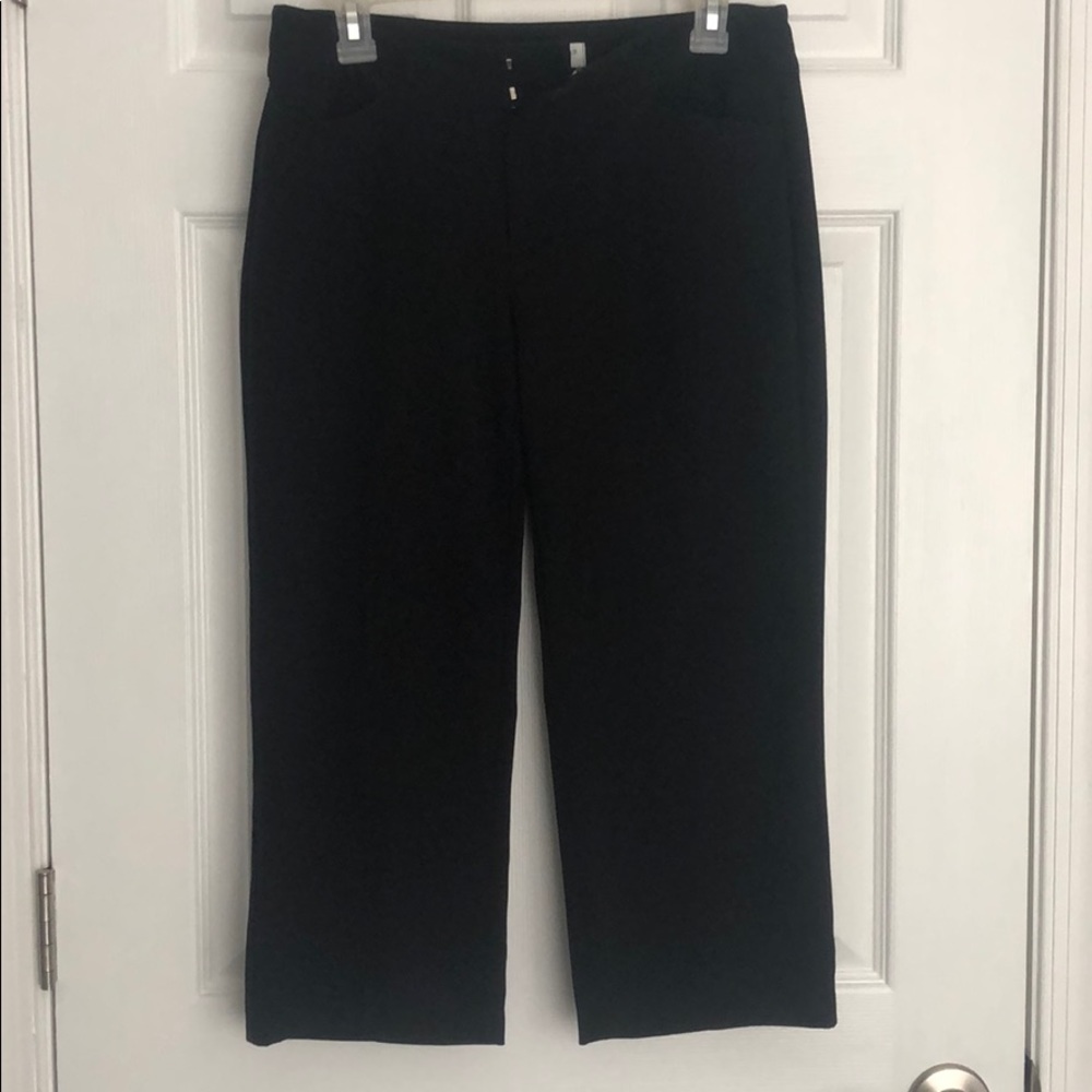 Black dress capris